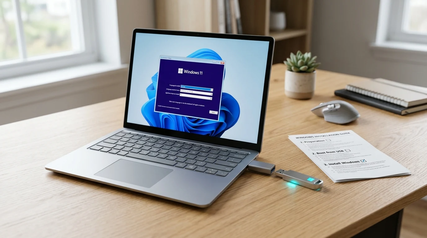Cách cài Windows bản quyền từ USB an toàn, đúng edition