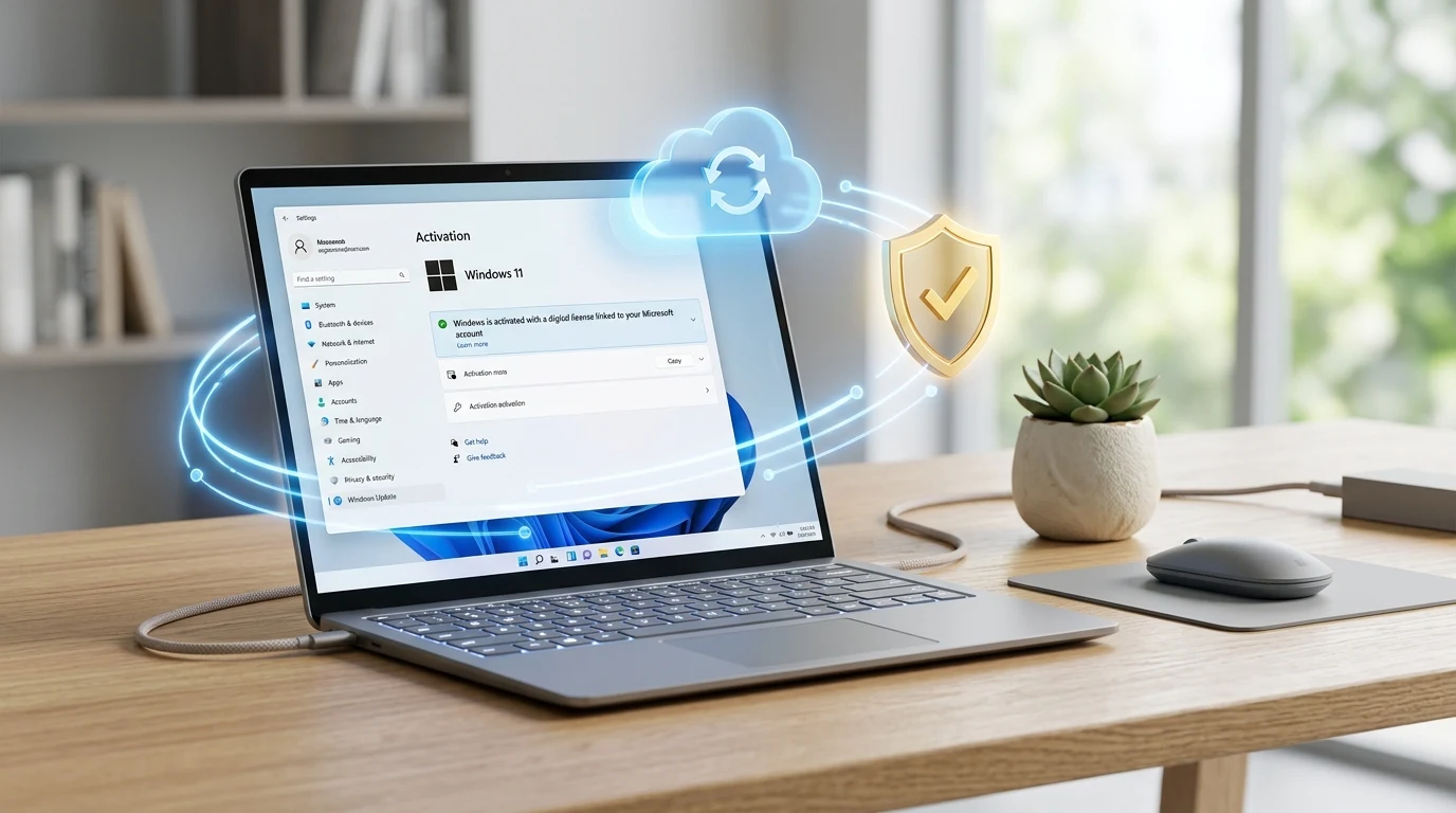 Cách lấy lại bản quyền Windows 10 khi cài lại